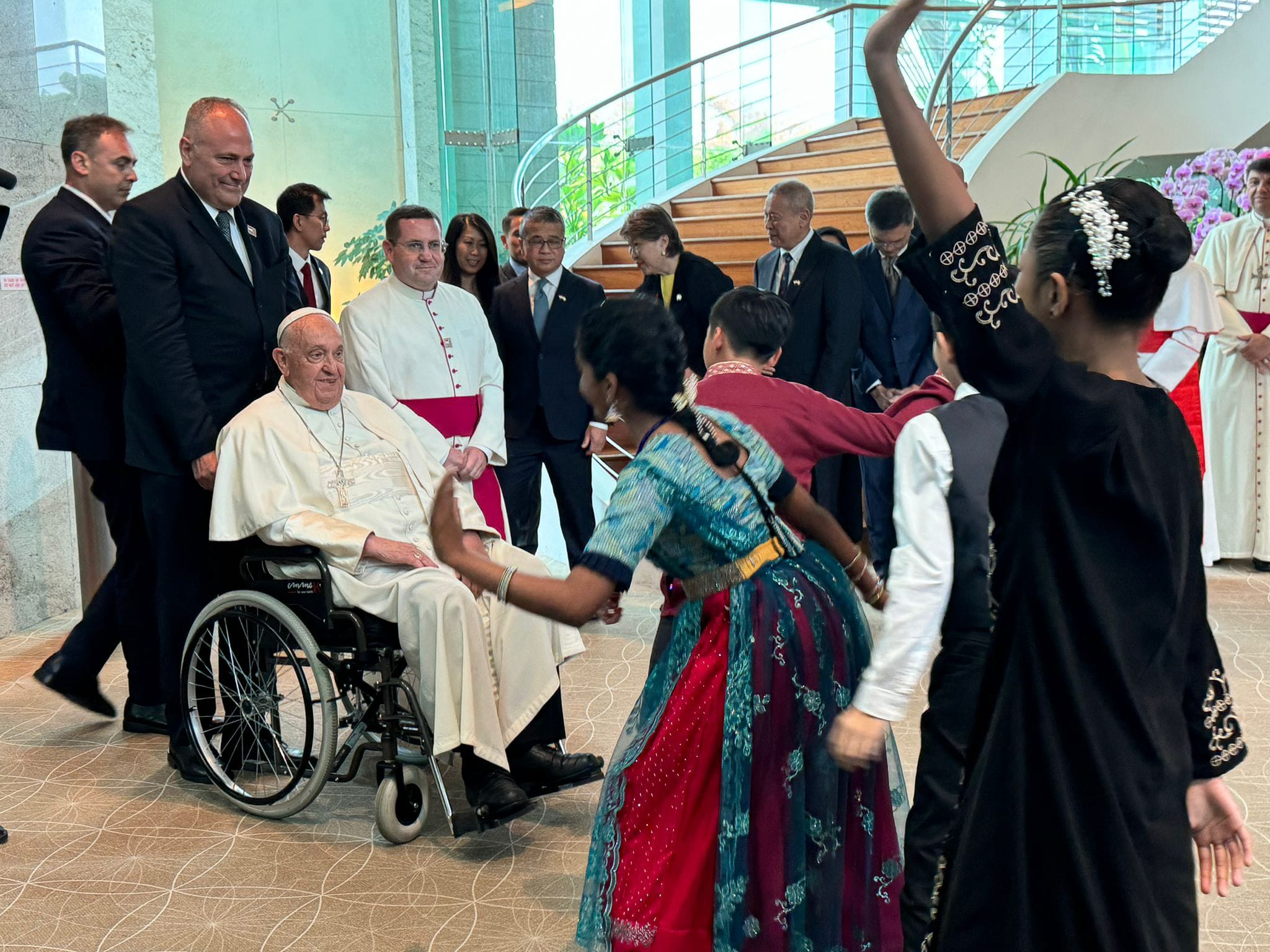 Pope's Visit to Singapore